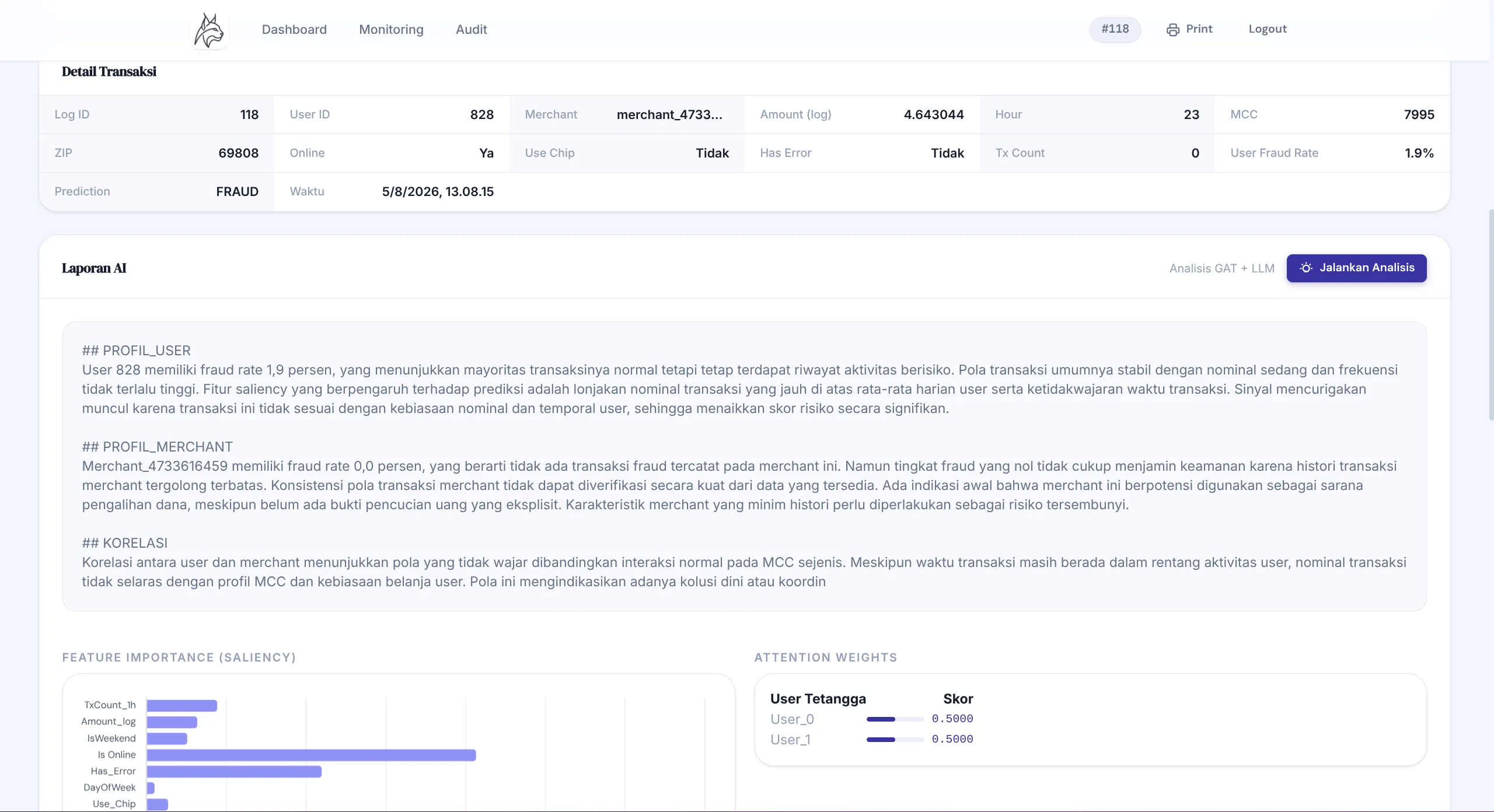 10 · Transaction detail, expanded analytics